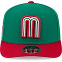 bone-curvo-verde-e-vermelho-snapback-9seventy-stretch-snap-mexico-2026-world-baseball-classic-da-new-era