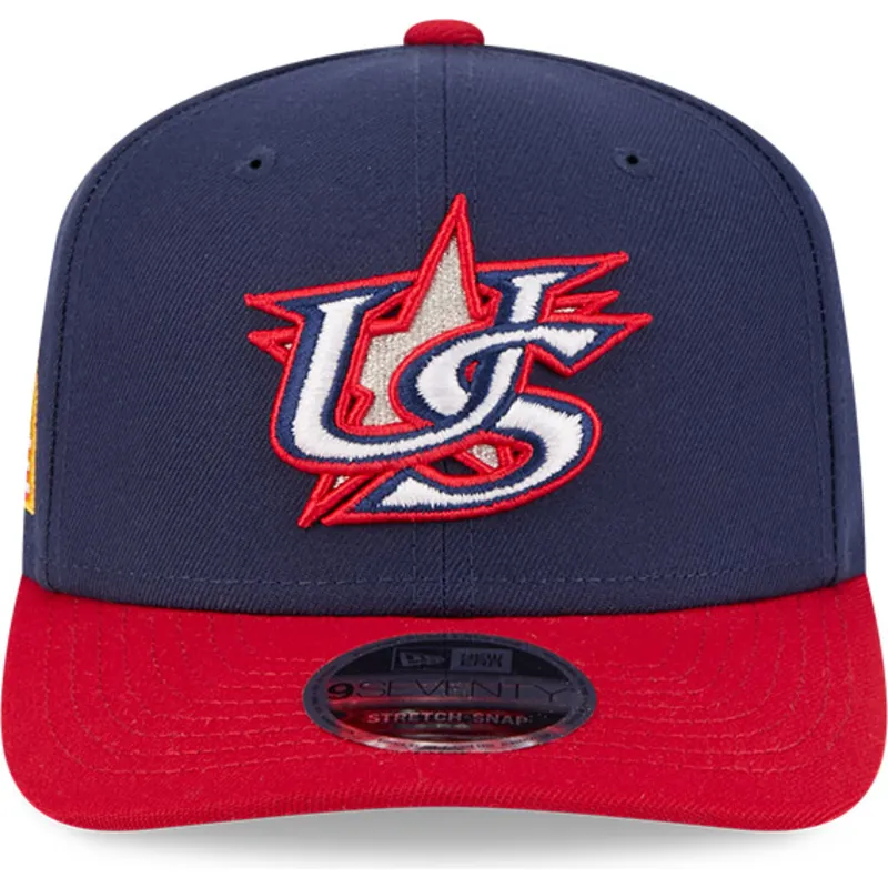 bone-curvo-azul-marinho-e-vermelho-snapback-9seventy-stretch-snap-usa-2026-world-baseball-classic-da-new-era