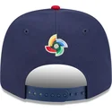 bone-curvo-azul-marinho-e-vermelho-snapback-9seventy-stretch-snap-usa-2026-world-baseball-classic-da-new-era
