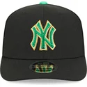 bone-curvo-preto-snapback-9seventy-stretch-snap-saint-patrick-s-day-da-new-york-yankees-mlb-da-new-era