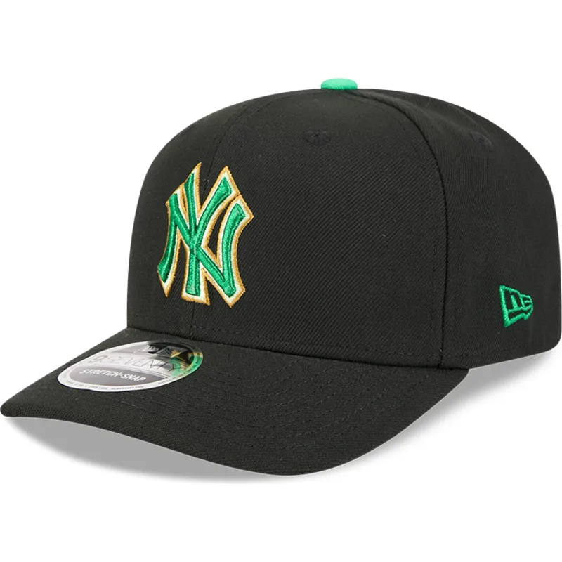 bone-curvo-preto-snapback-9seventy-stretch-snap-saint-patrick-s-day-da-new-york-yankees-mlb-da-new-era