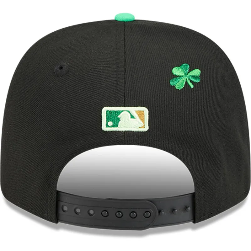 bone-curvo-preto-snapback-9seventy-stretch-snap-saint-patrick-s-day-da-new-york-yankees-mlb-da-new-era