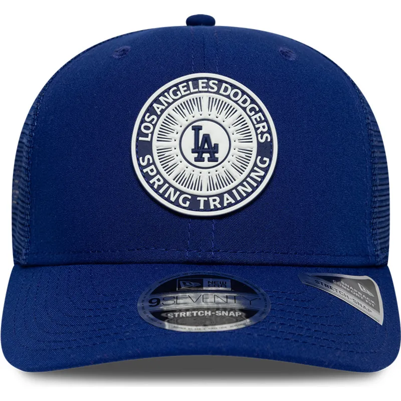 bone-trucker-azul-9seventy-stretch-snap-circle-spring-training-da-los-angeles-dodgers-mlb-da-new-era