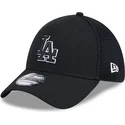 bone-trucker-preto-justo-com-logo-preto-39thirty-evergreen-neo-da-los-angeles-dodgers-mlb-da-new-era