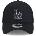 bone-trucker-preto-justo-com-logo-preto-39thirty-evergreen-neo-da-los-angeles-dodgers-mlb-da-new-era