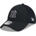 bone-trucker-preto-justo-com-logo-preto-39thirty-evergreen-neo-da-new-york-yankees-mlb-da-new-era