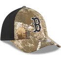 bone-curvo-camuflagem-justo-39thirty-m-crown-a-frame-realtree-da-boston-red-sox-mlb-da-new-era