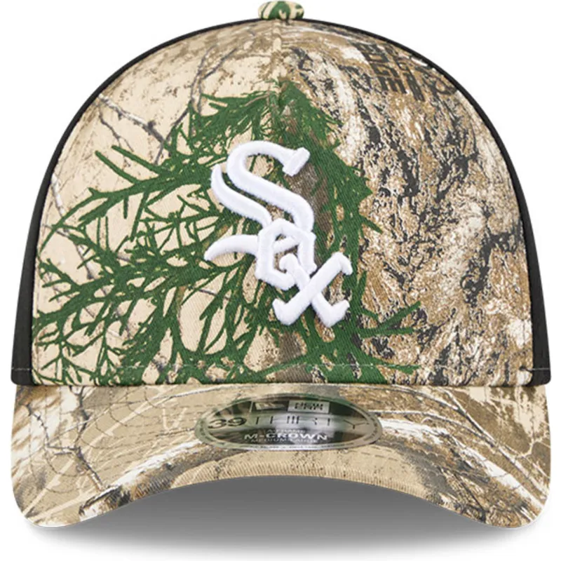 bone-curvo-camuflagem-justo-39thirty-m-crown-a-frame-realtree-da-chicago-white-sox-mlb-da-new-era