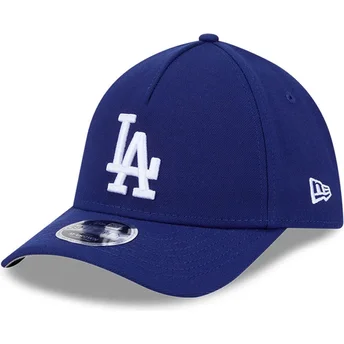 Boné curvo azul justo 39THIRTY M-Crown A Frame da Los Angeles Dodgers MLB da New Era