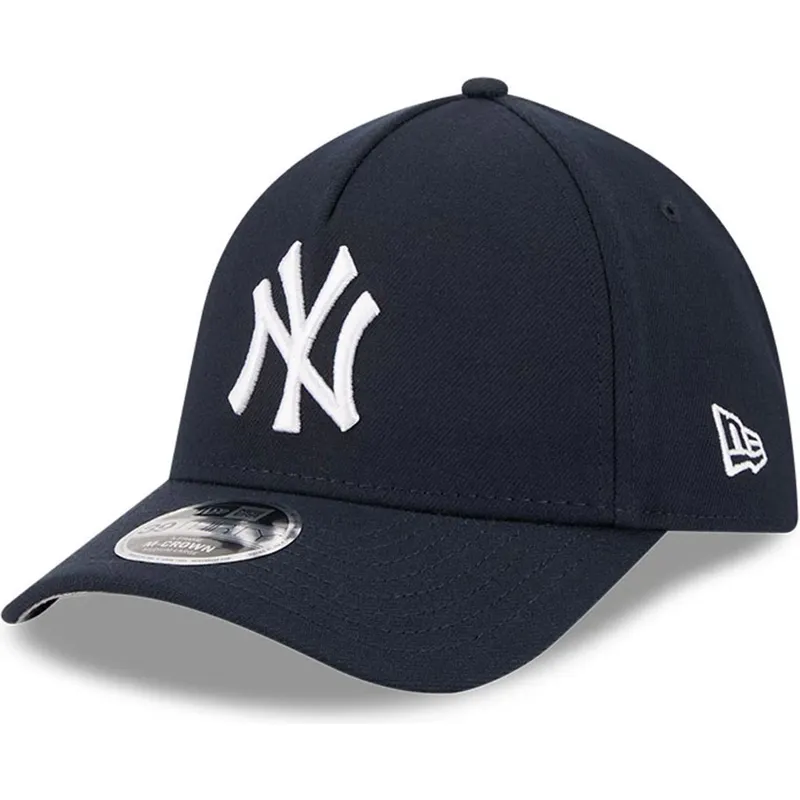 bone-curvo-azul-marinho-justo-39thirty-m-crown-a-frame-da-new-york-yankees-mlb-da-new-era