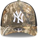 bone-curvo-camuflagem-justo-39thirty-m-crown-a-frame-realtree-da-new-york-yankees-mlb-da-new-era