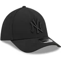 bone-curvo-preto-justo-com-logo-preto-39thirty-m-crown-a-frame-da-new-york-yankees-mlb-da-new-era