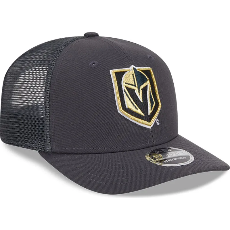 bone-trucker-cinza-9seventy-stretch-snap-evergreen-da-vegas-golden-knights-nhl-da-new-era
