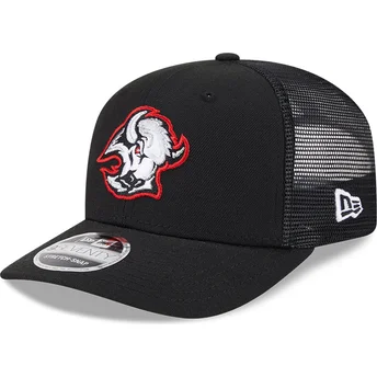 Boné trucker preto 9SEVENTY Stretch Snap Evergreen da Buffalo Sabres NHL da New Era