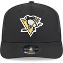 bone-trucker-preto-9seventy-stretch-snap-evergreen-da-pittsburgh-penguins-nhl-da-new-era