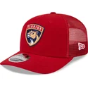 bone-trucker-vermelho-9seventy-stretch-snap-evergreen-da-florida-panthers-nhl-da-new-era