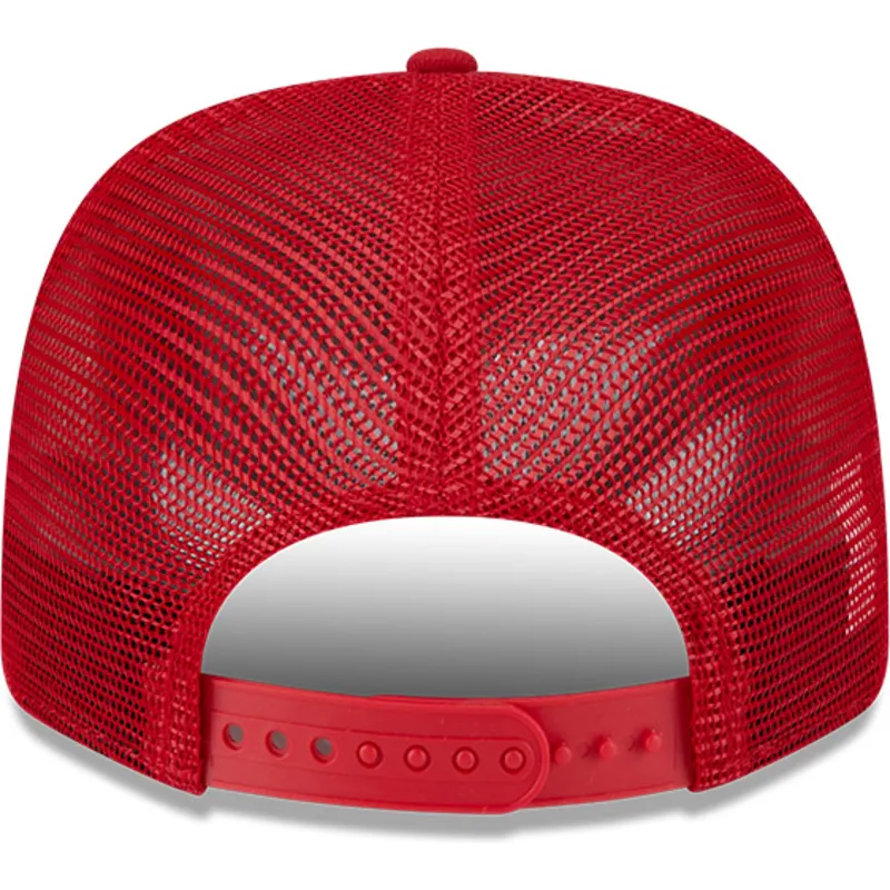 bone-trucker-vermelho-9seventy-stretch-snap-evergreen-da-florida-panthers-nhl-da-new-era