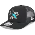 bone-trucker-preto-9seventy-stretch-snap-evergreen-da-san-jose-sharks-nhl-da-new-era