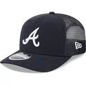 bone-trucker-azul-marinho-9seventy-stretch-snap-evergreen-da-atlanta-braves-mlb-da-new-era