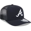 bone-trucker-azul-marinho-9seventy-stretch-snap-evergreen-da-atlanta-braves-mlb-da-new-era