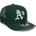 bone-trucker-verde-9seventy-stretch-snap-evergreen-da-oakland-athletics-mlb-da-new-era