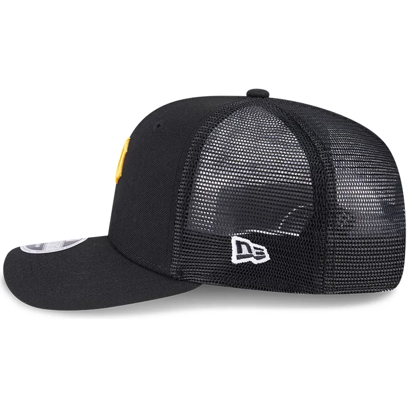 bone-trucker-preto-9seventy-stretch-snap-evergreen-da-pittsburgh-pirates-mlb-da-new-era