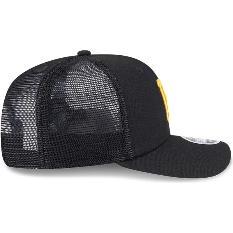 bone-trucker-preto-9seventy-stretch-snap-evergreen-da-pittsburgh-pirates-mlb-da-new-era