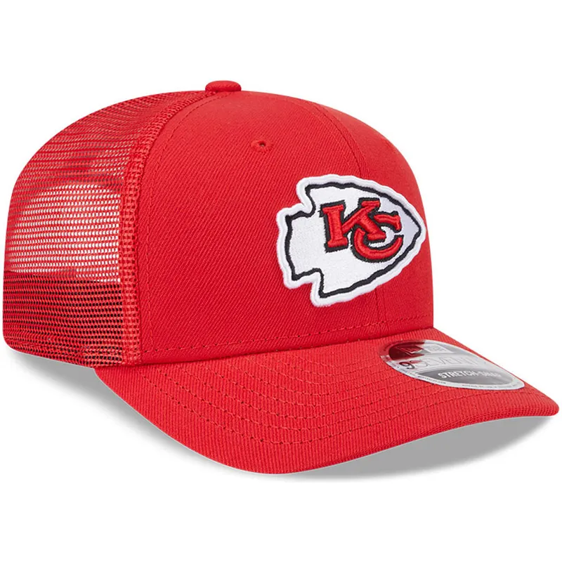 bone-trucker-vermelho-9seventy-stretch-snap-evergreen-da-kansas-city-chiefs-nfl-da-new-era