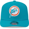 bone-trucker-azul-9seventy-stretch-snap-evergreen-helmet-da-miami-dolphins-nfl-da-new-era