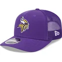 bone-trucker-violeta-9seventy-stretch-snap-evergreen-da-minnesota-vikings-nfl-da-new-era
