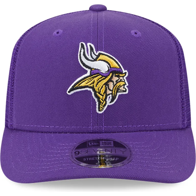 bone-trucker-violeta-9seventy-stretch-snap-evergreen-da-minnesota-vikings-nfl-da-new-era