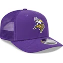 bone-trucker-violeta-9seventy-stretch-snap-evergreen-da-minnesota-vikings-nfl-da-new-era
