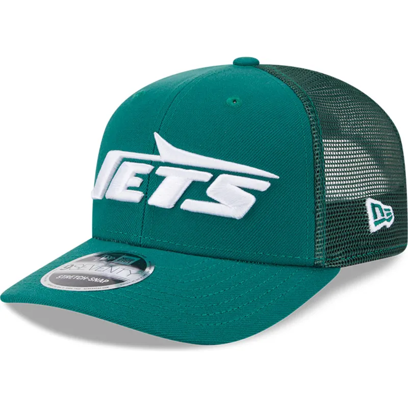 bone-trucker-verde-9seventy-stretch-snap-evergreen-da-new-york-jets-nfl-da-new-era