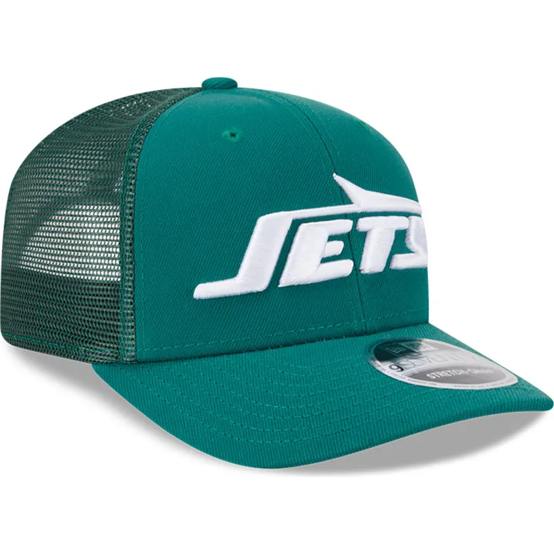bone-trucker-verde-9seventy-stretch-snap-evergreen-da-new-york-jets-nfl-da-new-era