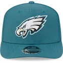 bone-trucker-verde-9seventy-stretch-snap-evergreen-da-philadelphia-eagles-nfl-da-new-era