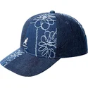 bone-curvo-azul-marinho-ajustavel-denim-mashup-medium-blue-floral-da-kangol