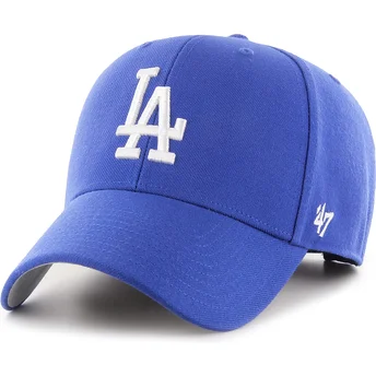 Boné curvo azul ajustável MVP da Los Angeles Dodgers MLB da 47 Brand