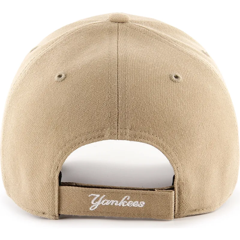 bone-curvo-khaki-ajustavel-mvp-da-new-york-yankees-mlb-da-47-brand