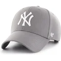 bone-curvo-cinza-escuro-snapback-mvp-da-new-york-yankees-mlb-da-47-brand