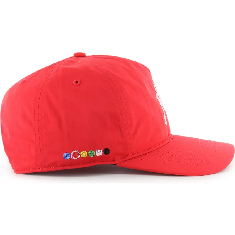 bone-curvo-vermelho-snapback-hitch-lc-eight-bit-hero-da-new-york-yankees-mlb-da-47-brand