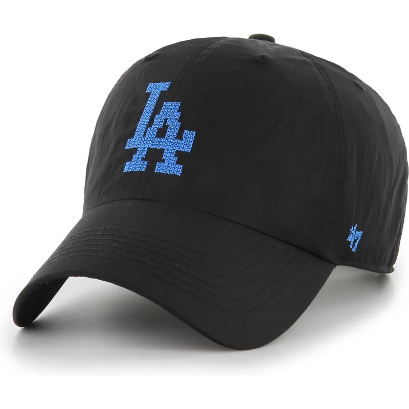 bone-curvo-preto-ajustavel-clean-up-eight-bit-hero-da-los-angeles-dodgers-mlb-da-47-brand