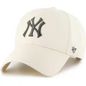 bone-curvo-bege-snapback-mvp-da-new-york-yankees-mlb-da-47-brand
