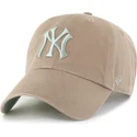bone-curvo-castanho-ajustavel-clean-up-ballpark-da-new-york-yankees-mlb-da-47-brand