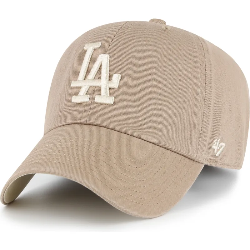 bone-curvo-castanho-ajustavel-clean-up-ballpark-portabella-da-los-angeles-dodgers-mlb-da-47-brand