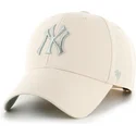 bone-curvo-bege-snapback-mvp-ballpark-da-new-york-yankees-mlb-da-47-brand