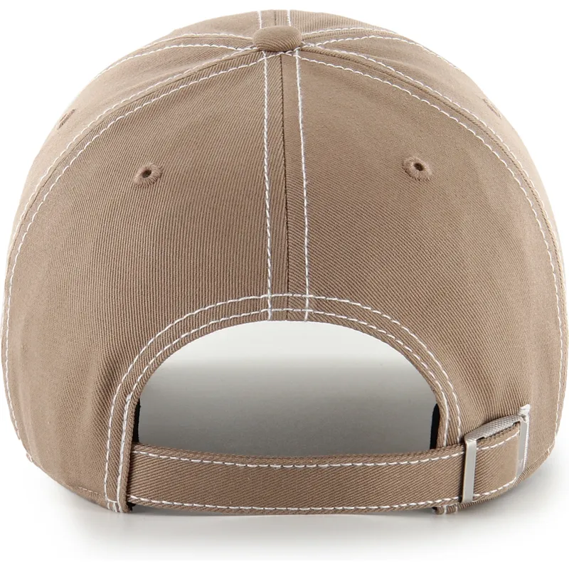 bone-curvo-castanho-ajustavel-clean-up-contrast-stitch-da-new-york-yankees-mlb-da-47-brand