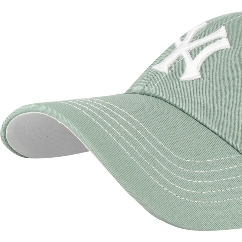 bone-curvo-verde-ajustavel-clean-up-contrast-stitch-da-new-york-yankees-mlb-da-47-brand