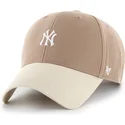 bone-curvo-castanho-ajustavel-mvp-base-runner-two-tone-legend-da-new-york-yankees-mlb-da-47-brand