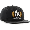 bone-plano-preto-snapback-captain-rl-keepsake-da-new-york-yankees-mlb-da-47-brand