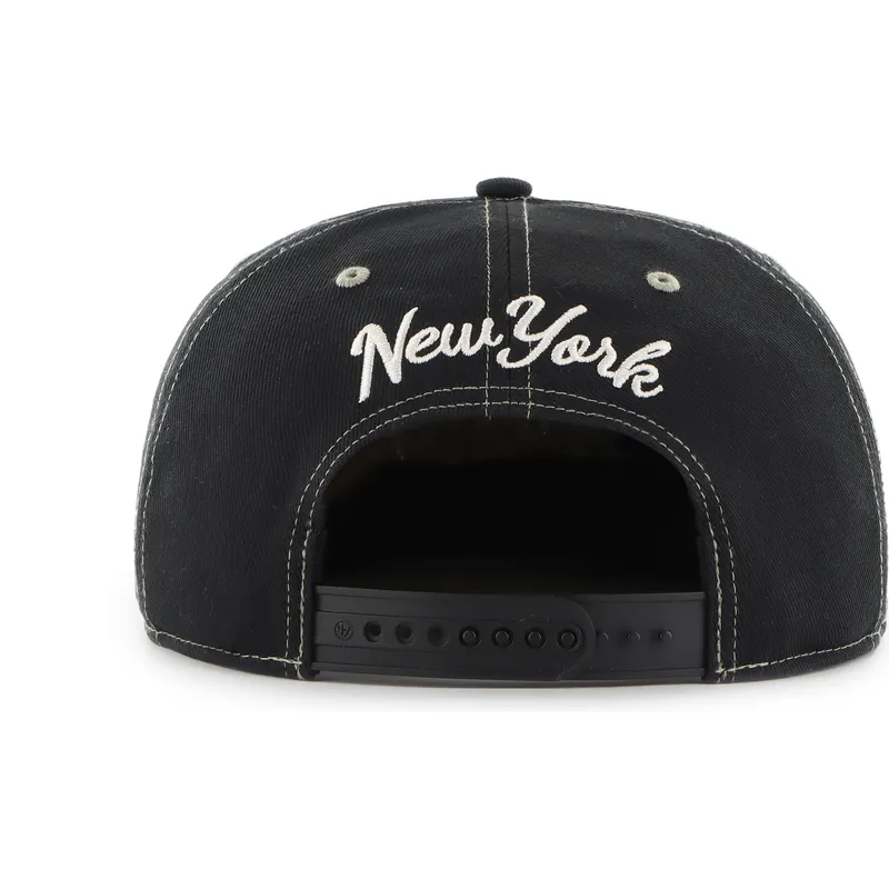 bone-plano-preto-snapback-captain-rl-keepsake-da-new-york-yankees-mlb-da-47-brand